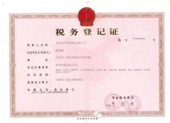  稅務(wù)登記證 